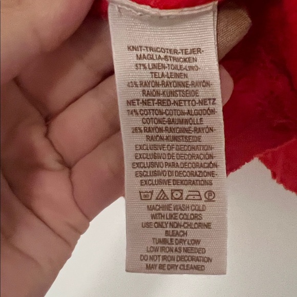 Free People Meant to Be Swing Tank in Red Size S - Picture 5 of 5